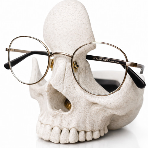 Totenkopf brillenhalter - totenkopf,
