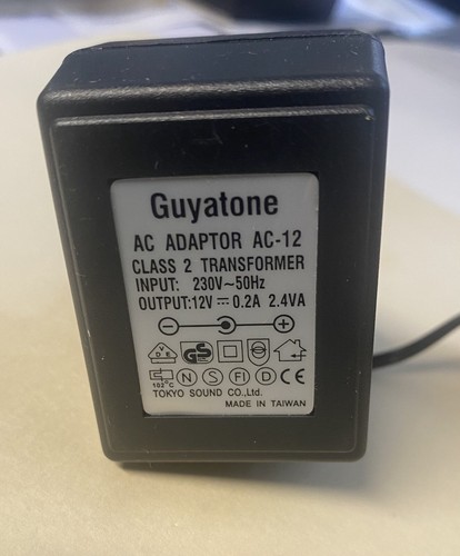 Guyatone adaptor 230v hz - adaptor,