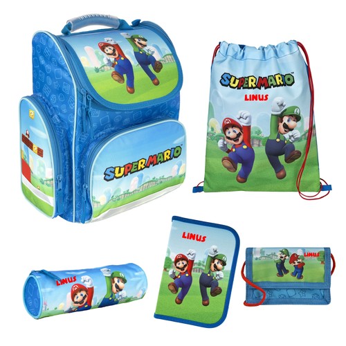 Schultasche super mario - super,
