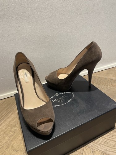 Prada highheels peeptoe - prada,