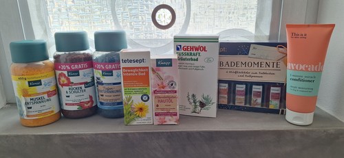 Konvolut badezusätze kneipp - badezusätze,