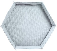 roba Laufgittereinlage 6-eckig türkis – weiche Polsterung für Babys - Sehr gut