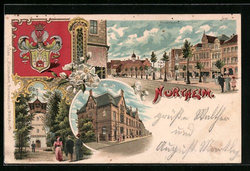 Ansichtskarte northeim - ansichtskarte,