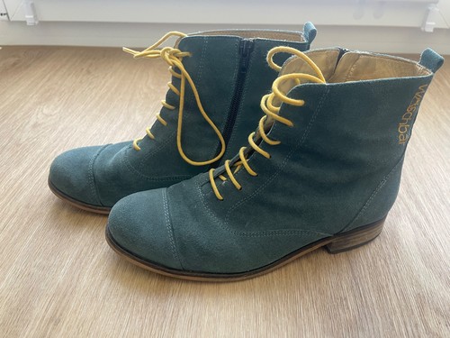 Waschbär echtleder boots - echtleder,