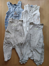 4 Strampler, Gr. 62, Maus