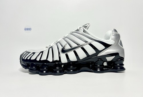 Nike shox black white wolf - shox,