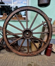 Wagenrad 118cm HOLZ ANTIK