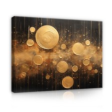 ABSTRAKT GOLD MODERN Leinwand