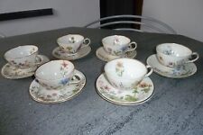 Krautheim Wiesengrund und Bergeshöhn Teetassen