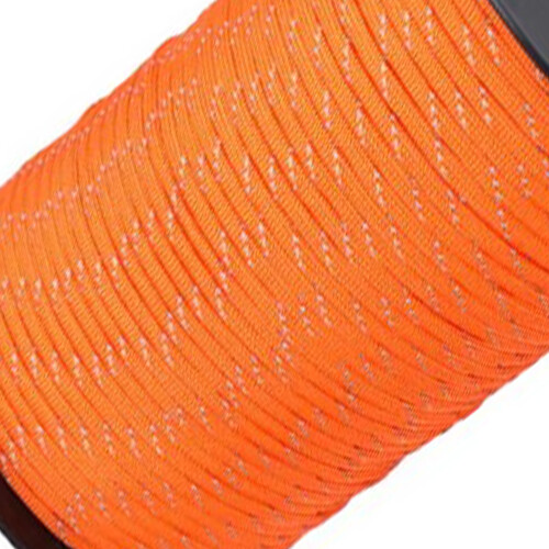 Zeltschnur 4mm neonorange