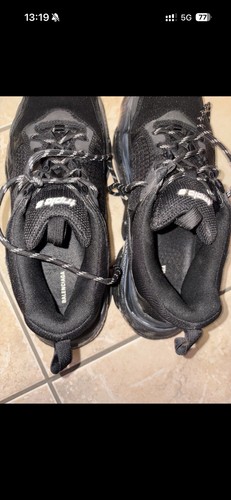 Balenciaga triple black - balenciaga,