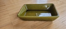 Old Höganäs Butterschale/Servierschale, Grün