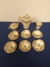 Altes Moccaservice für 6