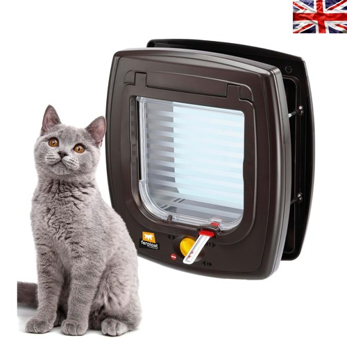 Magnetische katzenklappe mit - magnetische,