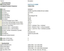 Intel Core i5-2500K SR008 *