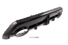 Audi RS3 8Y Facelift original Diffusor/Spoiler Heckstoßstange schwarz glänzend 