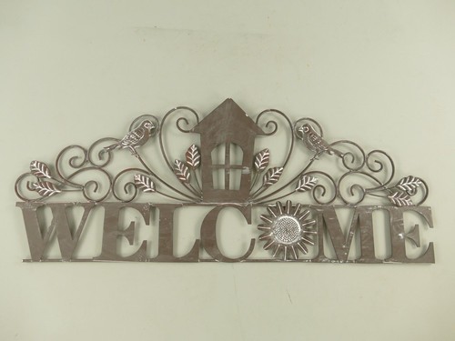 Shabby wandschild antik eisen - antik,