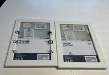 2 weiße Bilderrahmen -