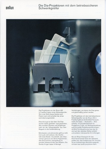 Braun prospekt dia projektoren - braun,