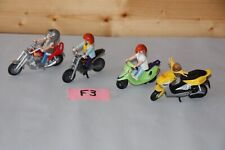Playmobil  2x Motorrad, 1 Motorroller, 1 Motorroller ohne Hersteller,