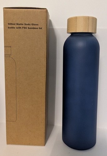 Edle glas trinkflasche - edle, glas-trinkflasche