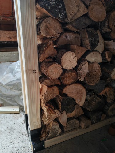 Holzregal holzstapelhilfe - holzregal,