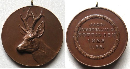 Göttingen bronzemedaille 1929 - bronzemedaille,