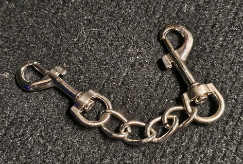 Stahlkette mit karabiner - stahlkette,