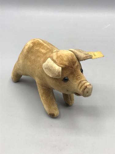 Antikes steiff schwein - antikes,