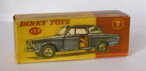 Repro box dinky 139 ford - nr.139,