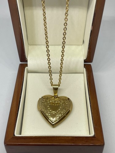 Gold große doppelte - 9k, liebe