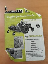 PZ Zweegers Schnellheuer Landwirtschaft Prospekt traktor brochure 45