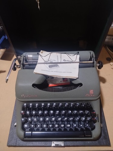 Vintage schreibmaschine optima - vintage,