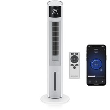 Brandson Luftkühler Ventilator 3,5L 12 Modi Timerfunktion Touch-Steuerung Weiß