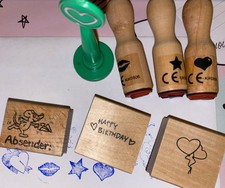 7 x Stempel Paket Konvolut