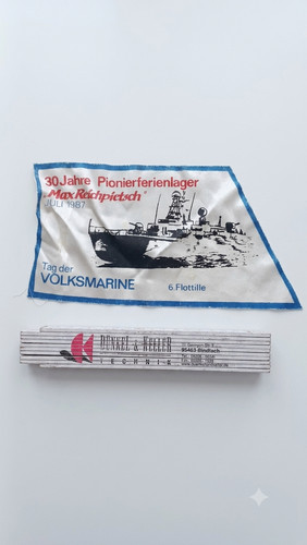 Original ddr wimpel jahre - wimpel, 30