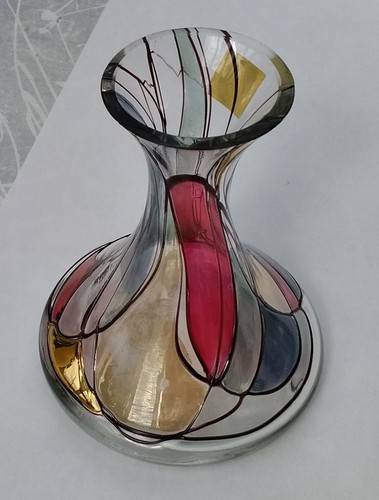 Vase tiffany style - vase, k&k-tiffany-style