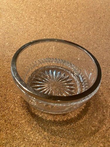 Kristall glas schale mit - glas,