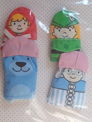 Fingerpuppe rotkäppchen ab - fingerpuppe,