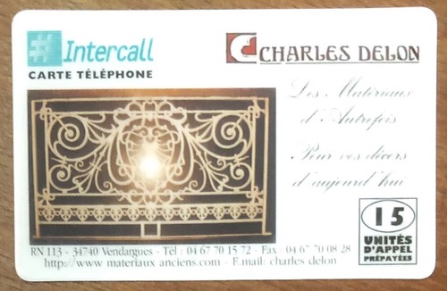 Charles delon karte intercall - karte,