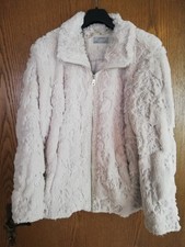 Felljacke creme Gr.48 Canda