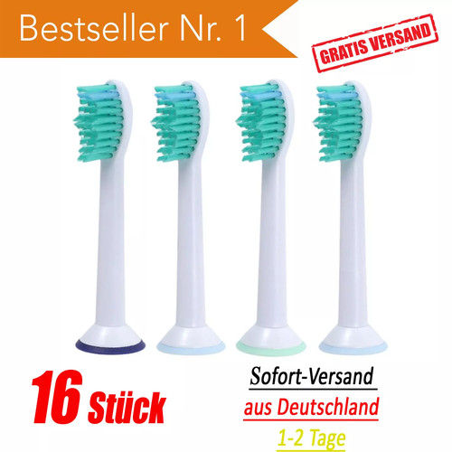 Stück zahnbürsten köpfe - 16,