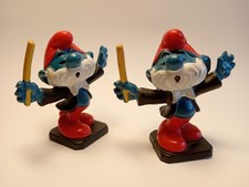 Schlümpfe Smurfs 1 Dirigent Papa Schlumpf Peyo Bully ,1 Figur Schlumpf