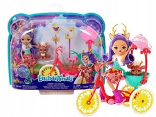 Doll Danessa Deer + Bicycle