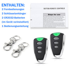 2x Handsender für Chamberlain MotorLift ML500/700 LiftMaster LM600 Garagentor