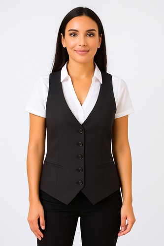 Damen wollmischung weste - damen,