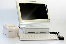 Kassensystem ComHair 20" Touch-PC POS System / ComCash 4.0 Friseur / weiß