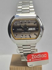 Zodiac SST 36000 Armbanduhr Vintage Nos  UHR TV  MODELL OVERSIZE 46 x 36 mm ⌚Neu