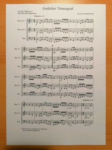 Musiknoten festlicher - :,