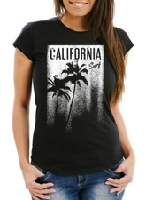 Damen T-Shirt California Surf